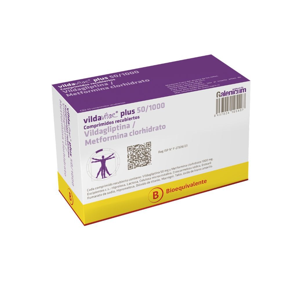 Vildavitae-Plus-50/1000-Mg-X-60-Comprimidos-Recubiertos-imagen-2