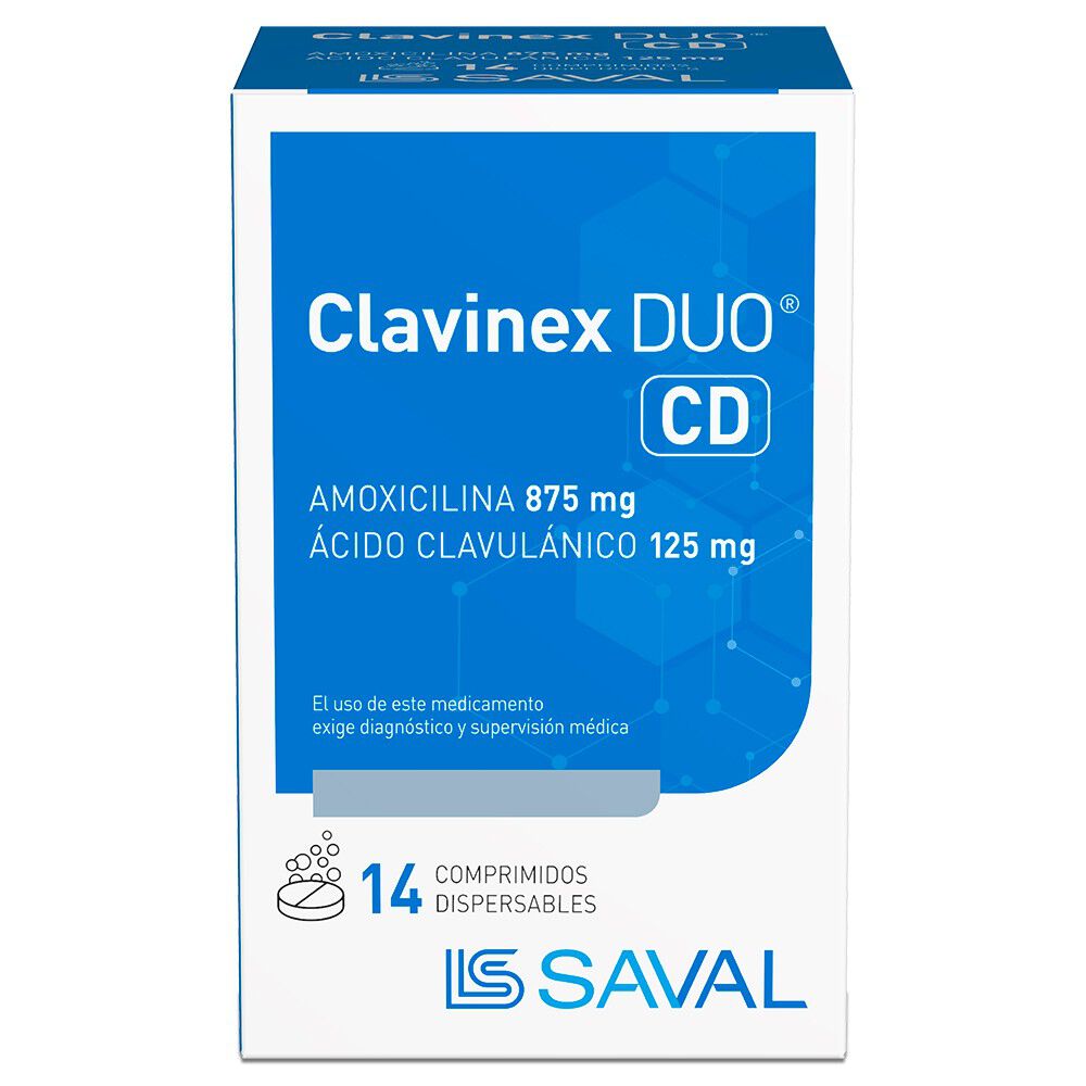 Clavinex-Duo-CD-Amoxicilina-875-mg-14-Comprimidos-imagen-1