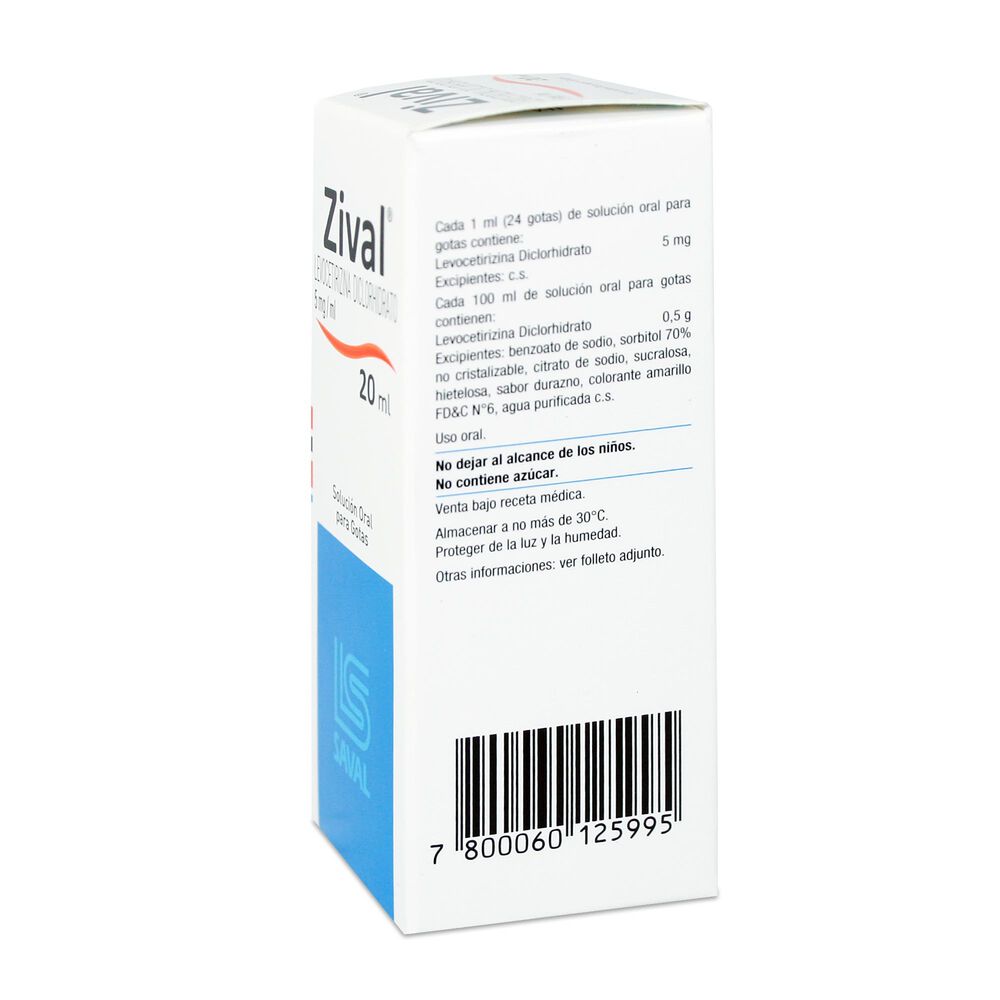 Zival-Levocetirizina-5-mg-/-mL-Solución-Oral-Gotas-20-mL-imagen-2