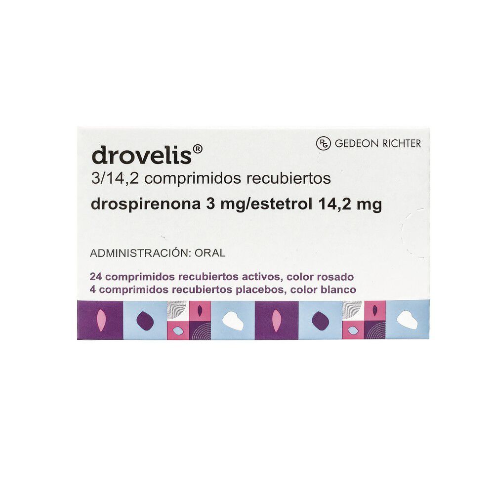 Drovelis-Drospirenona-3mg/-Estetrol-14,2mg-28-Comprimidos-Recubiertos-imagen-1