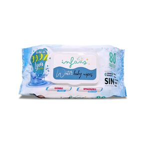 Toallitas-humedas-Water-Baby-Wipes-Infans-80-Unidades-imagen