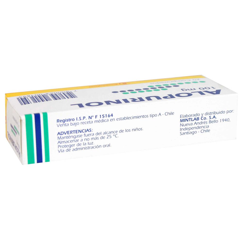 Alopurinol-100-mg-20-Comprimidos-imagen-3