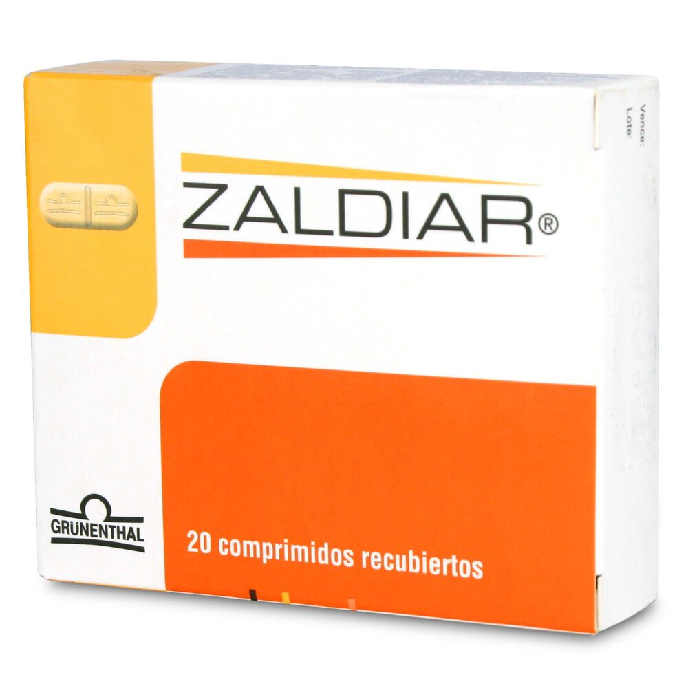 Zaldiar-Tramadol-37,5-mg-20-Comprimidos-Recubiertos-imagen-1