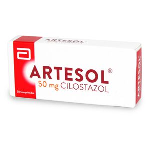 Artesol-Cilostazol-50-mg-30-Comprimidos-imagen