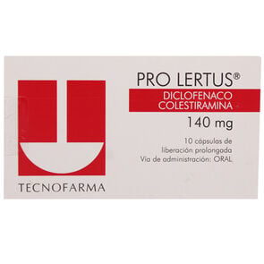 Pro-Lertus-Diclofenaco-Colestiramina-140-mg-10-Cápsulas-imagen