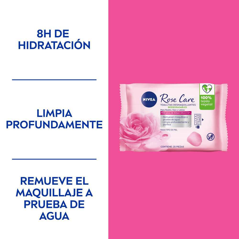 Toallitas-Desmaquillantes-Rose-Care-25-Uds-imagen-2