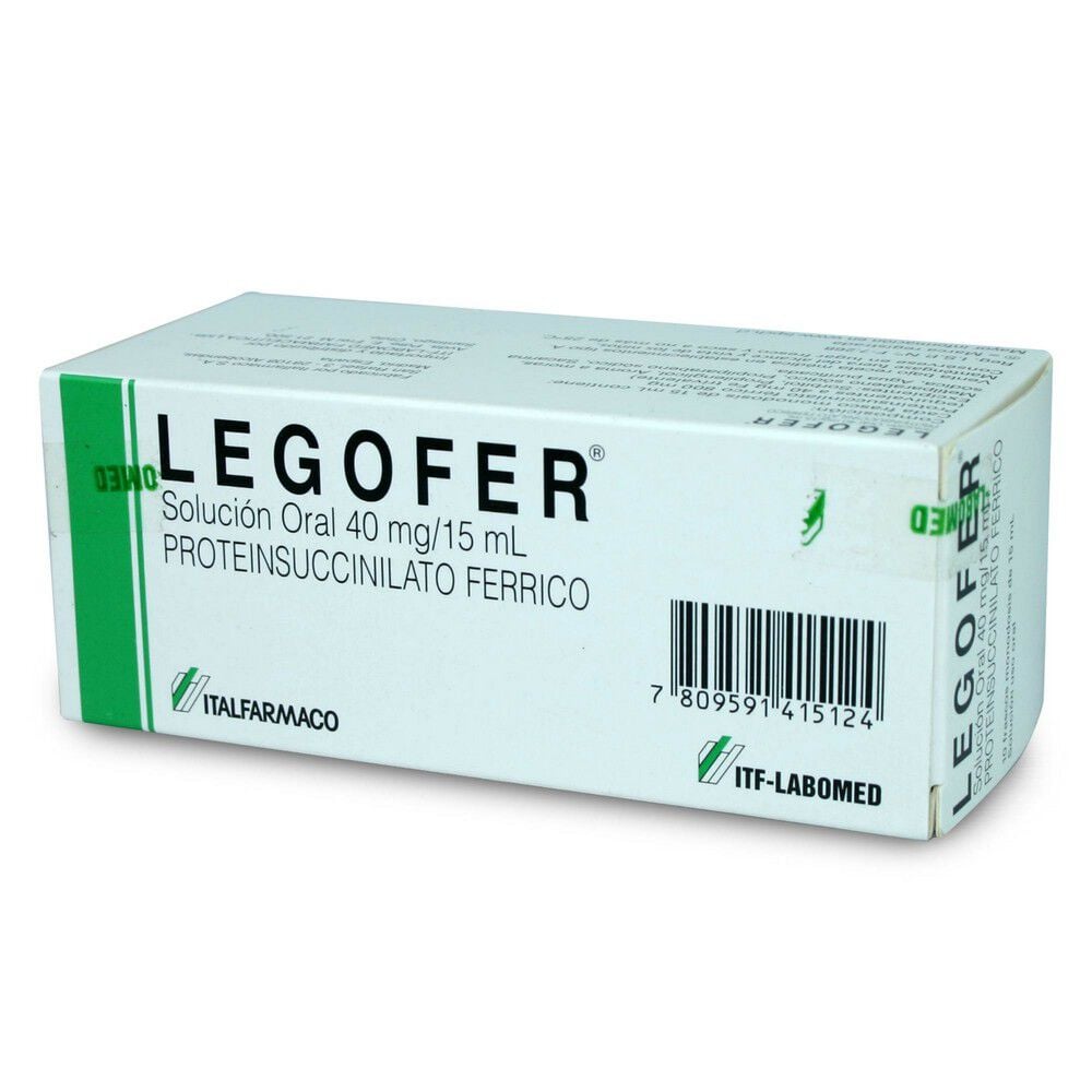 Legofer-Proteinsuccinilato-Ferrico-800-mg-/-15-mL-10-Ampollas-imagen-1