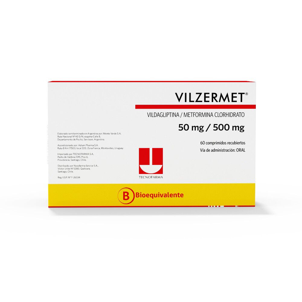 Vildagliptina/Metformina-Clorhidrato-50mg/500mg-60-Comprimidos-Recubiertos-imagen-3