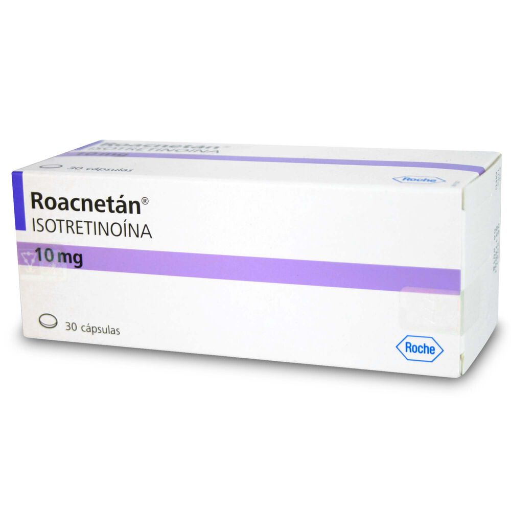 Roacnetan--Isotretinoina-10-mg-30-Cápsulas-imagen-1