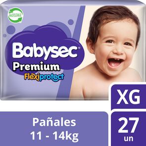 Pañal-Babysec-Premium-Flexiprotect-Talla-Xg-27-Pañales-imagen