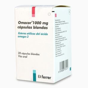 Omacor-Ester-De-Acido-Graso-1000-mg-28-Cápsulas-Blandas-imagen