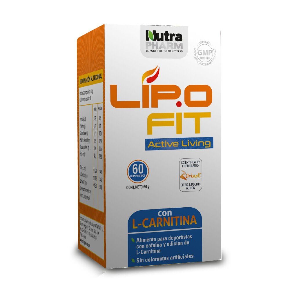 Lipofit-Active-Living-Con-L-Carnitina-60-Comprimidos-imagen