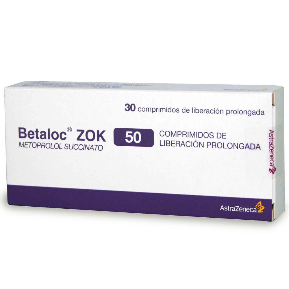 Betaloc-Zok-50-Metoprolol-Succinato-47,5-mg-30-Comprimidos-Liberacion-Prolongada-imagen-1