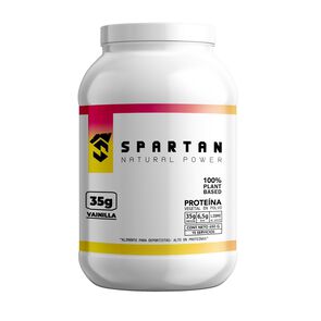 Spartan-Natural-Power-Proteina-Vegetal-En-Polvo-650-gr-Sabor-Vainilla-imagen