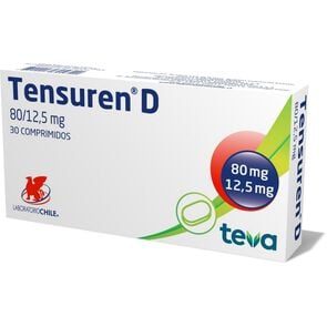 Tensuren-D-80/12,5-Telmisartán-80-mg-/-Hidroclorotiazida-12,5-mg-30-Comprimidos-imagen