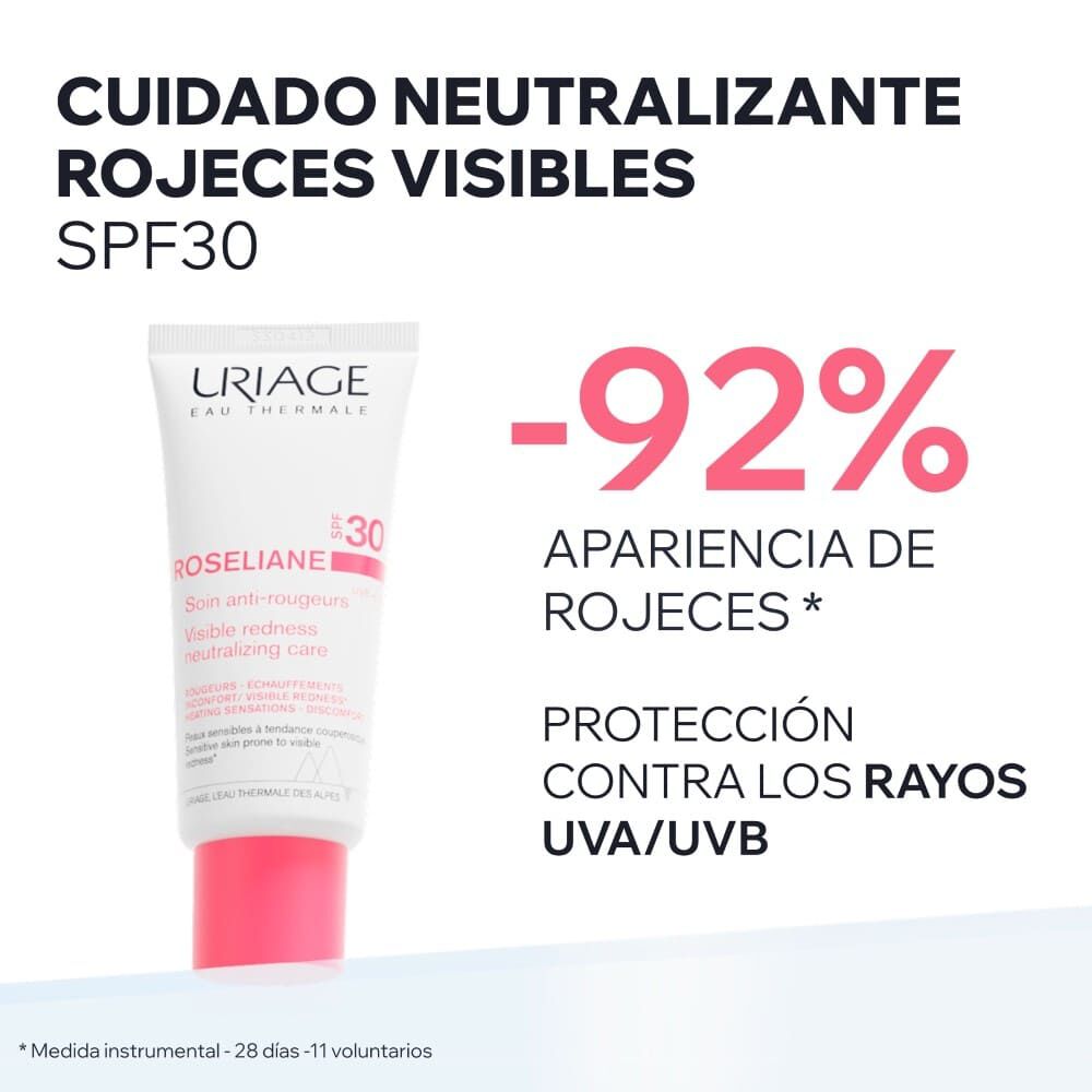Ros&eacute;liane-Crema-anti-rojeces-SPF30-40ml-de-Uriage-imagen-2