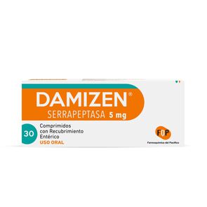 DAMIZEN-Serrapeptasa-5-mg-30-comprimidos-imagen