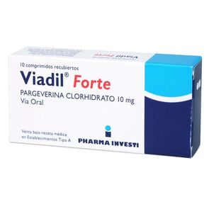 Viadil-Forte-Pargeverina-10-mg-10-Comprimidos-imagen