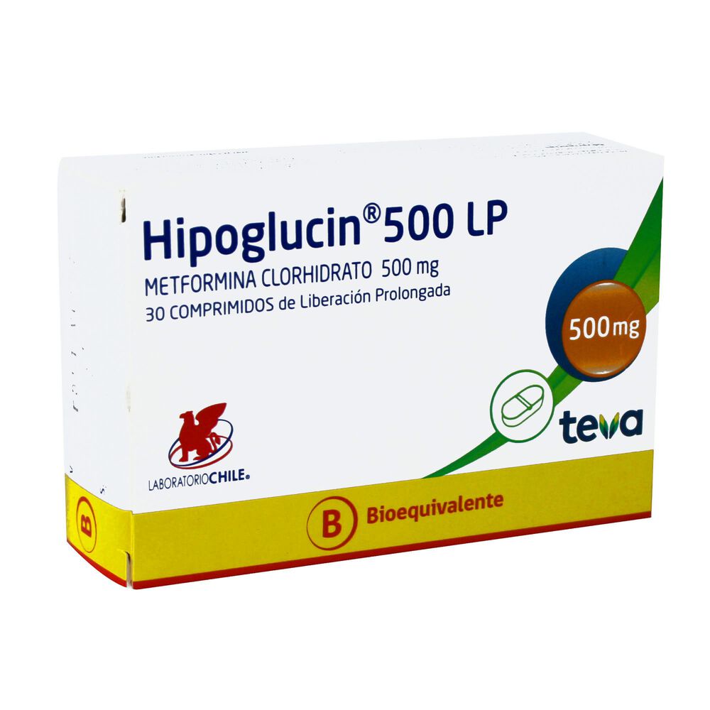 Hipoglucin-500-LP-Metformina-500-mg-30-Comprimidos-Liberacion-Prolongada-imagen-1