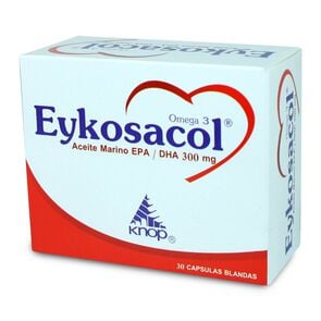 Eykosacol-Aceite-Marino-EPA/DHA-300-mg-30-Cápsulas Blandas-imagen