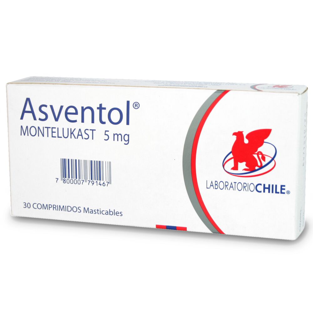 Asventol-Montelukast-5-mg-30-Comprimidos-Masticables-imagen-1