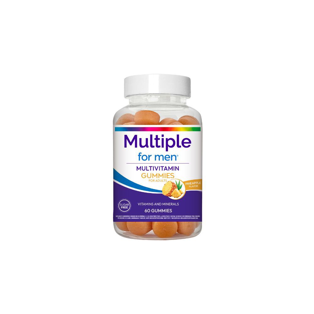 Men-Multivitaminico-Gummies,-60-Gomitas-Sabor-Pi&ntilde;a-imagen
