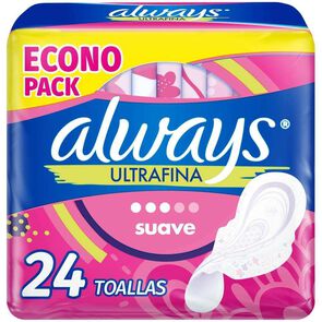 Toalla-Higi&eacute;nica-D&iacute;a-Ultradelgada-Tela-Suave-24-Unidades-imagen