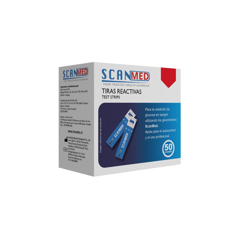 Scanmed-Vgso1-50-Tiras-Reactivas-De-Glicemia-imagen-3