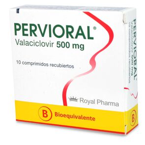 Pervioral-Valaciclovir-500-mg-10-Comprimidos-Recubierto-imagen