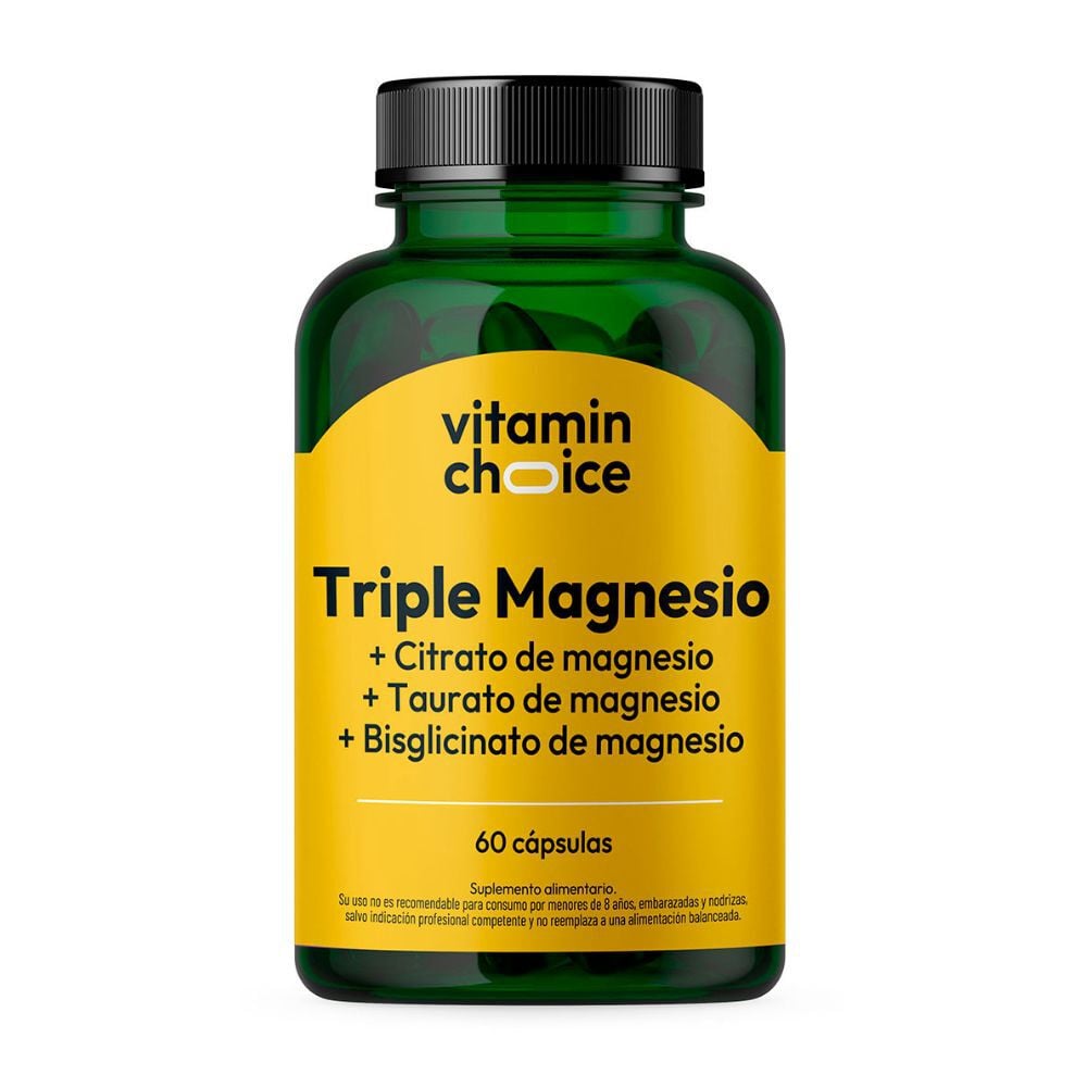Triple-Magnesio-Citrato,-Bisglicinato,-Tarato-60-Cápsulas-imagen