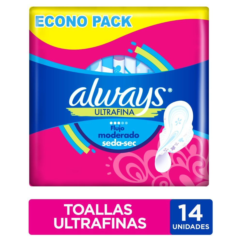 Toallas-Higiénicas-Seca-Ultrafina-14-Unidades-imagen-1