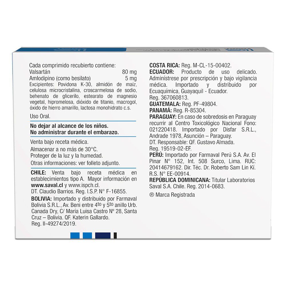 Valaxam-80/5-Valsartan-80-mg-30-Comprimidos-imagen-2
