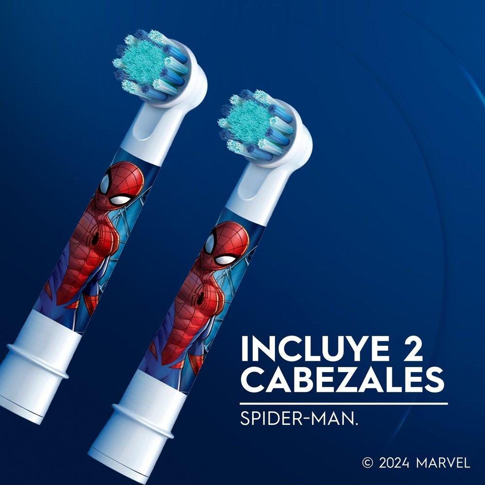 Cabezales-De-Repuesto-Para-Cepillo-De-Dientes-El&eacute;ctrico-Marvel-Spider-Man-2-Unidades-imagen-4