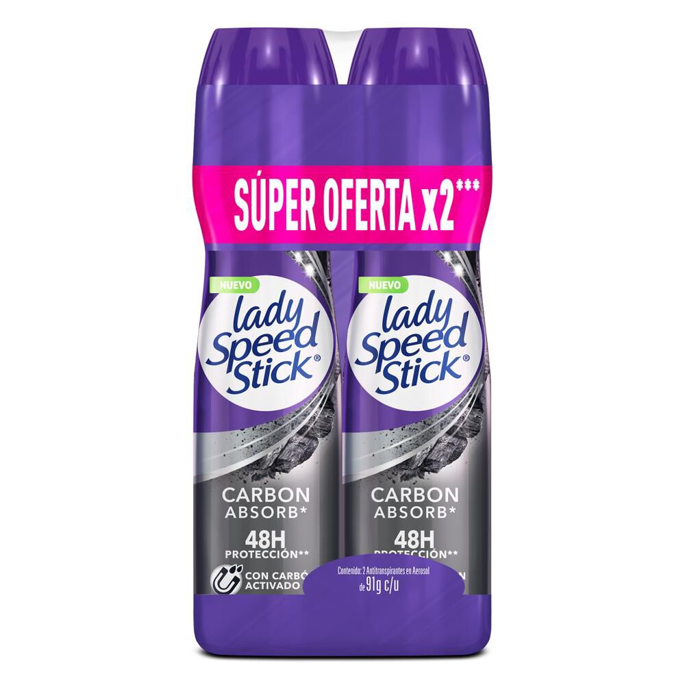 Desodorante-en-Spray-Lady-Speed-Stick-Carbon-Absorb-2x91g-imagen-2