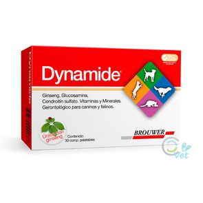 Dynamide--Multivitamínico-Geriátrico-Para-Perros-Y-Gatos-30-Comprimidos-Palatab-imagen