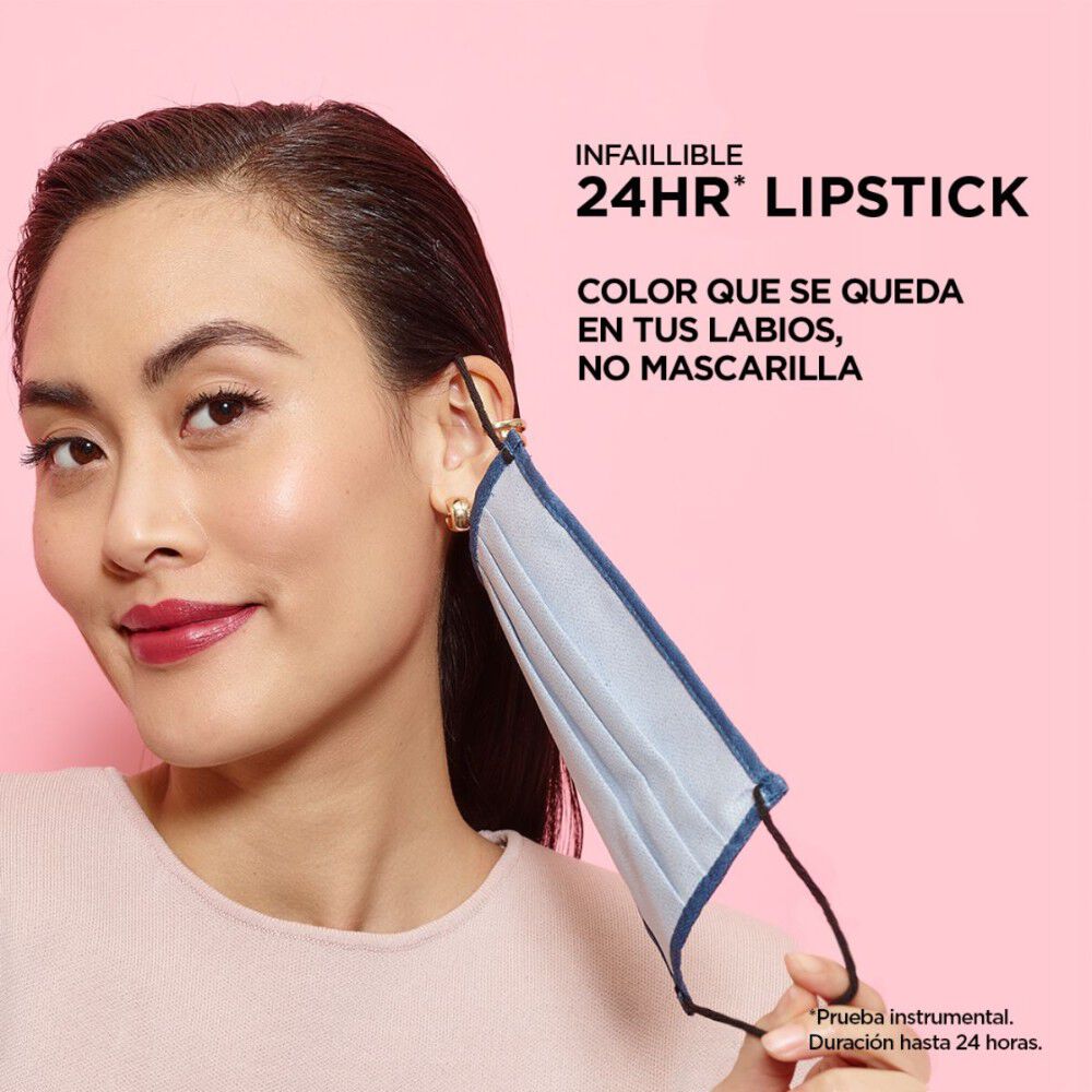 Labial-Infallible-24h-2-Step-Color-209-Violet-Parfait-imagen-4