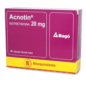 Acnotin-Isotretinoina-20-mg-30-Cápsulas-Blandas-imagen