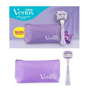 Kit-M&aacute;quina-De-Afeitar-Para-Mujer-Gillette-Ultra-Comfort-Breeze-+-Estuche-imagen