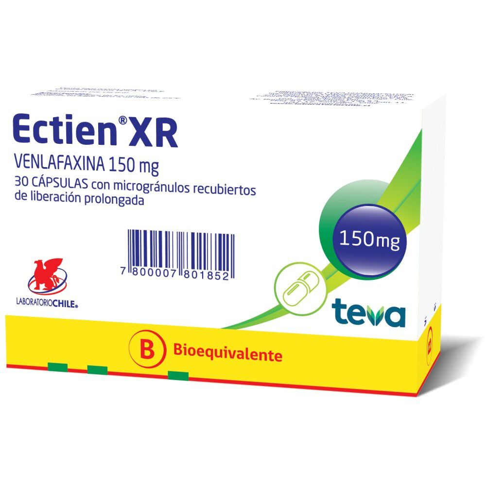 Ectien-XR-Venlafaxina-150mg-30-Cápsulas-Liberación-Prolongada-imagen-1