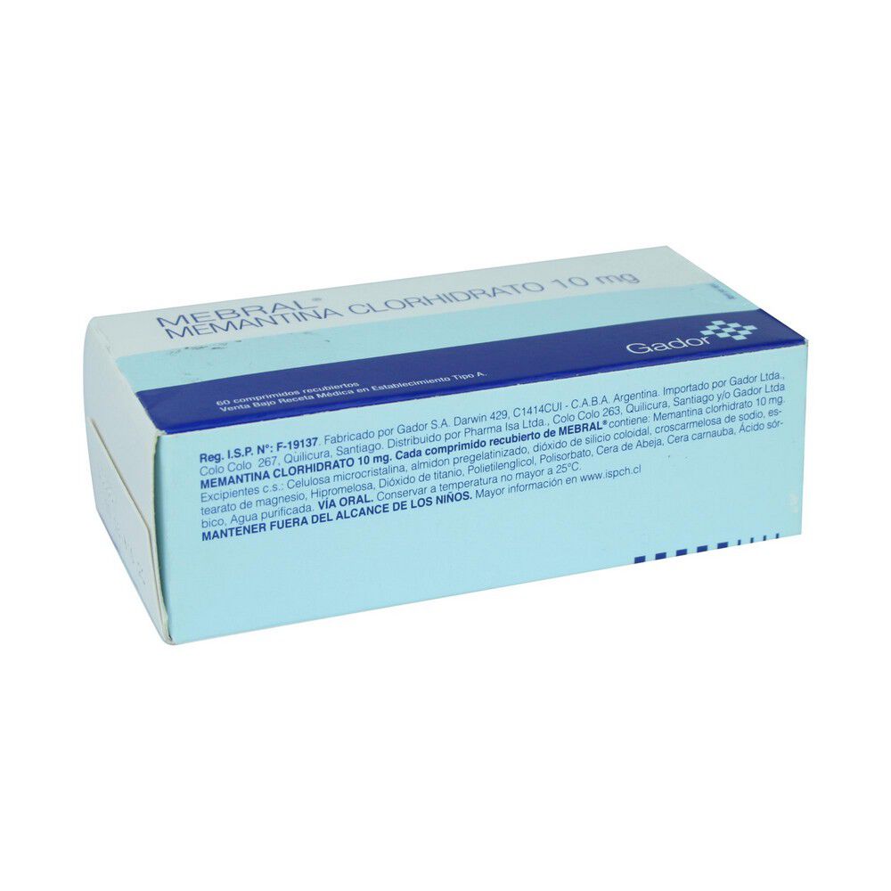 Mebral-Memantina-10-mg-60-Comprimidos-Recubiertos-imagen-2