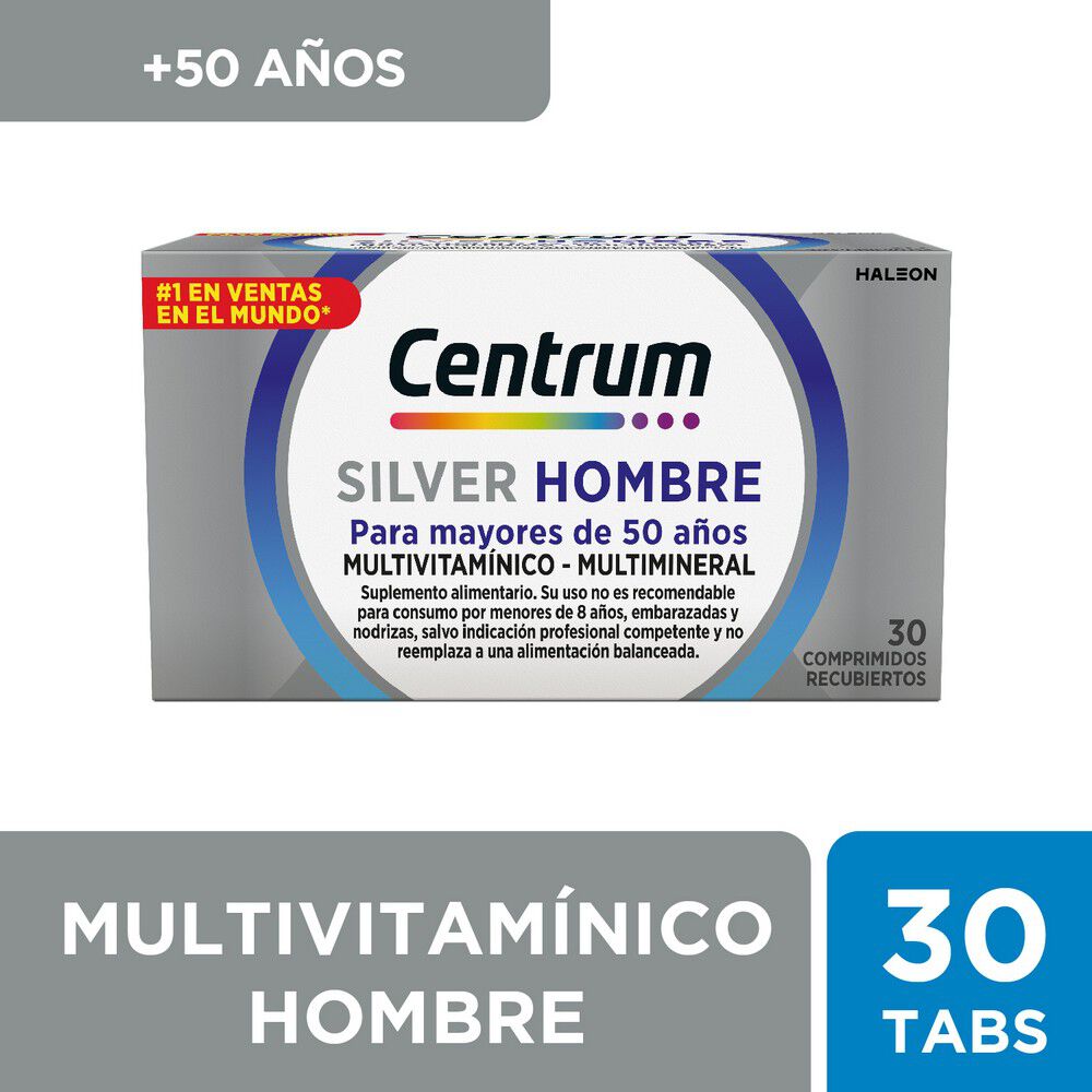 Centrum-Silver-Hombre-Multivitamínico---Multimineral-30-Comprimidos-imagen-1