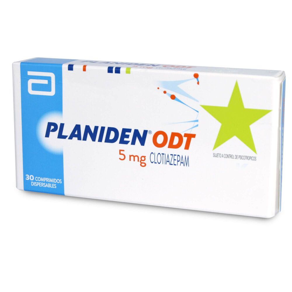 Planiden-ODT-Clotiazepam-5-mg-30-Comprimidos-Dispersable-imagen-1