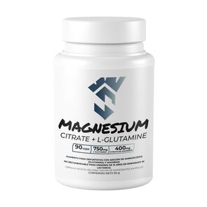 Citrato-De-Magnesio-400Mg+L-Glutamina-750Mg-Flow-Capsula-X90-imagen