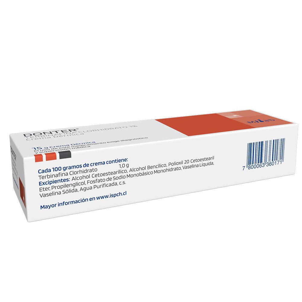 Donter-Terbinafina-1%-Crema-Dermica-15-gr-imagen-3