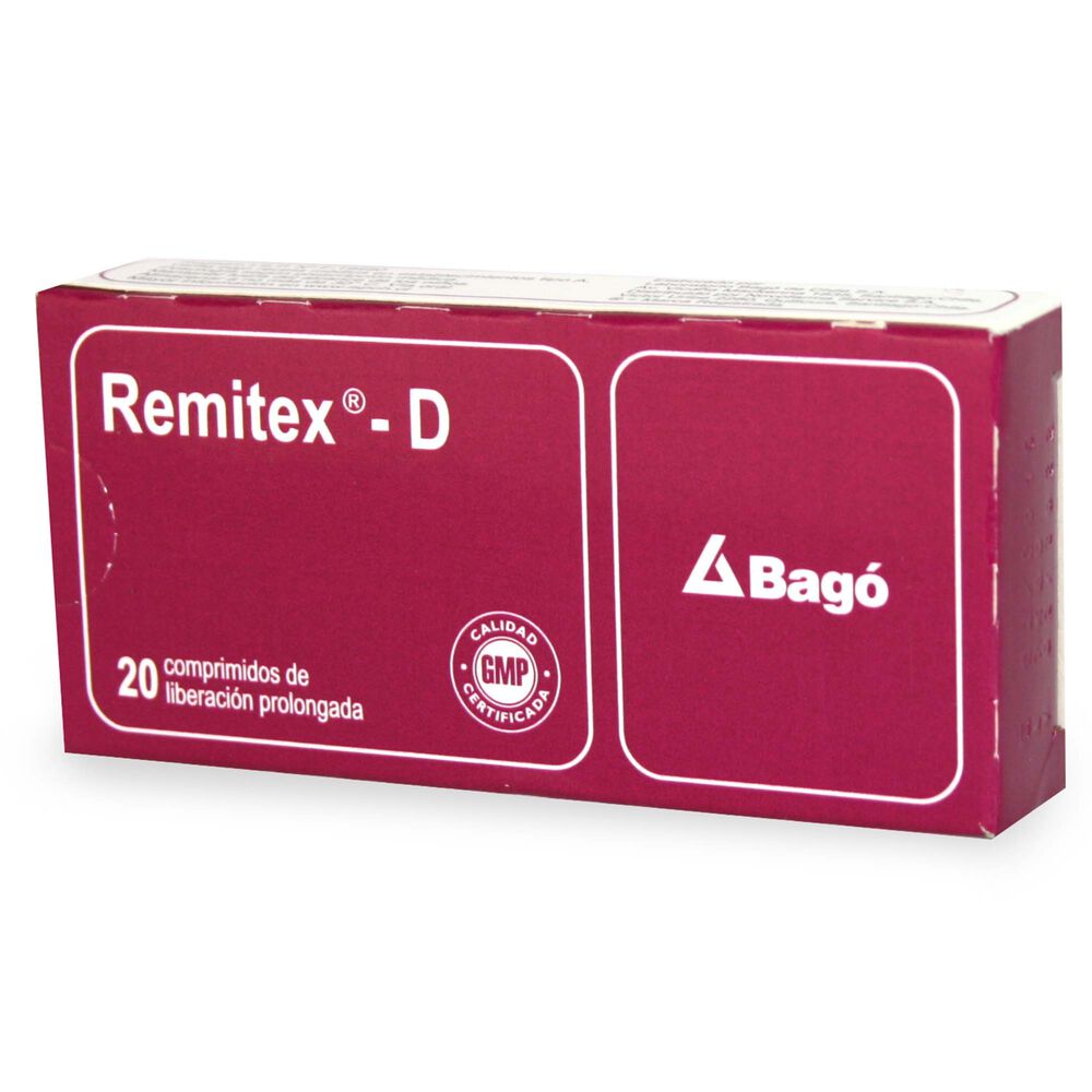 Remitex-D-Pseudoefedrina-120-mg-20-Comprimidos-Liberacion-Prolongada-imagen-1