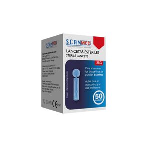 Scanmed-Vgl01-50-Lancetas-Estéril-28G-Para-Punción-imagen