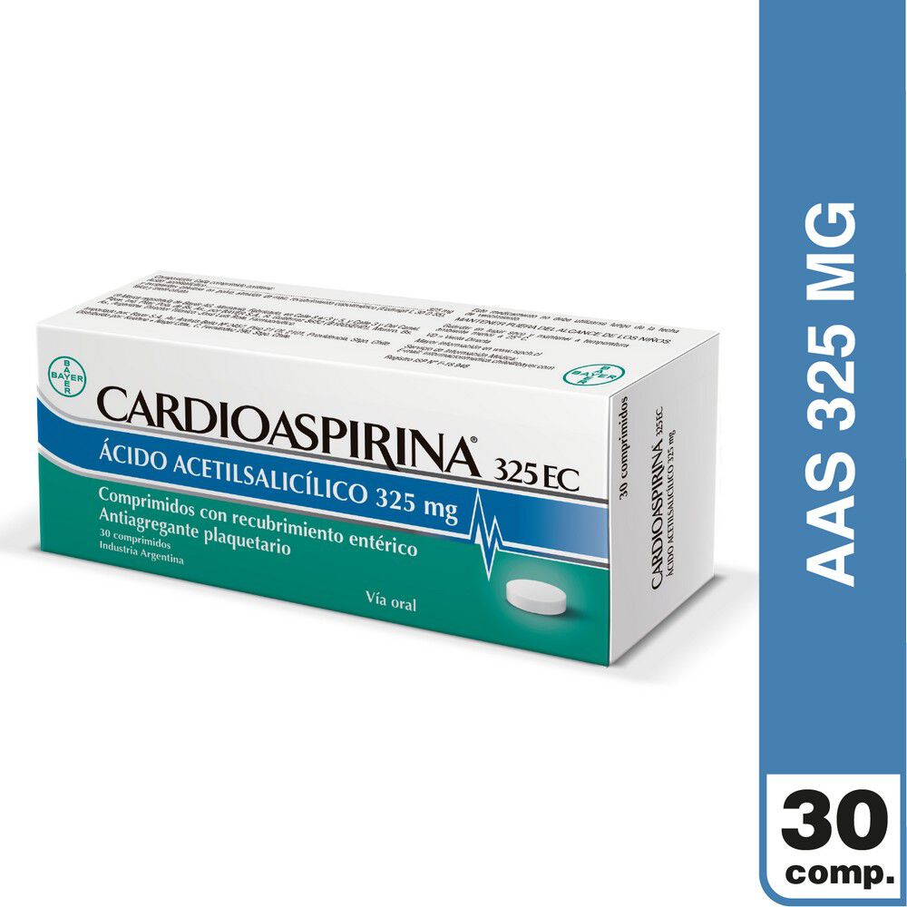 Cardioaspirina-325-EC-Acido-Acetilsalicilico-325-mg-30-Comprimidos-imagen