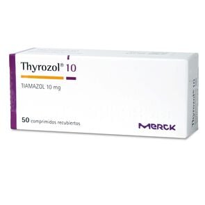 Thyrozol-10-Tiamazol-10-mg-50-Comprimidos-Recubierto-imagen
