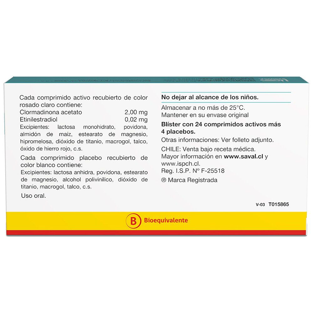 Alizon-20-Clormadinona-Acetato-2-mg-Etinilestradiol-imagen-2