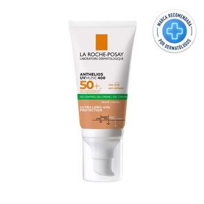 Protector-Solar-Rostro-Anthelios-UV-Mune-400-Oil-Control-gel-crema-con-color-FPS50+-50ml-imagen